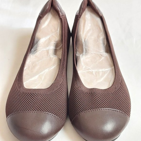 Frank Mully Women's Ballet Flats Round Toe Walking Flats - Picture 1 of 10